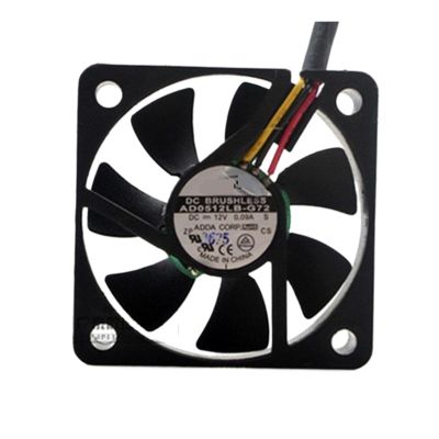 for AD0512LB-G72 12V 0.09A 6000RPM 5cm 5010 50x50x10mm Double Ball Bearing Cooling Fan