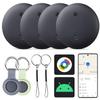 2026 Upgraded Android Air Tracker 4 Pack, Bluetooth Tracker for Android Phones, Compatible with Google Find Hub Device, Item Locator for Luggage, Keys, Backpack, IP66 Waterproof view 1