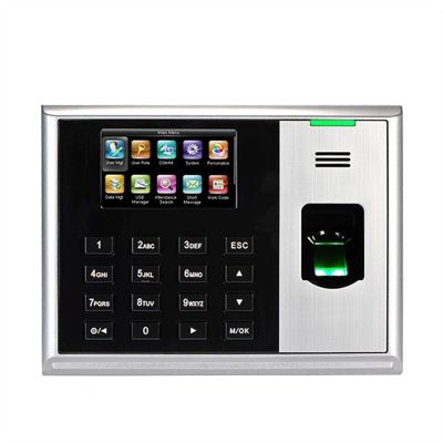 S30 Fingerprint Time Attendance Machine, TCP/IP & USB, 3200 Templates, 80,000 Transactions, Biometric Office Clock, PIN & Smart Card Optional