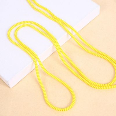 1.4 Meters 1.6 Meters Data line Protection(Yellow + Orange 1.4 Meters 5 Pieces)