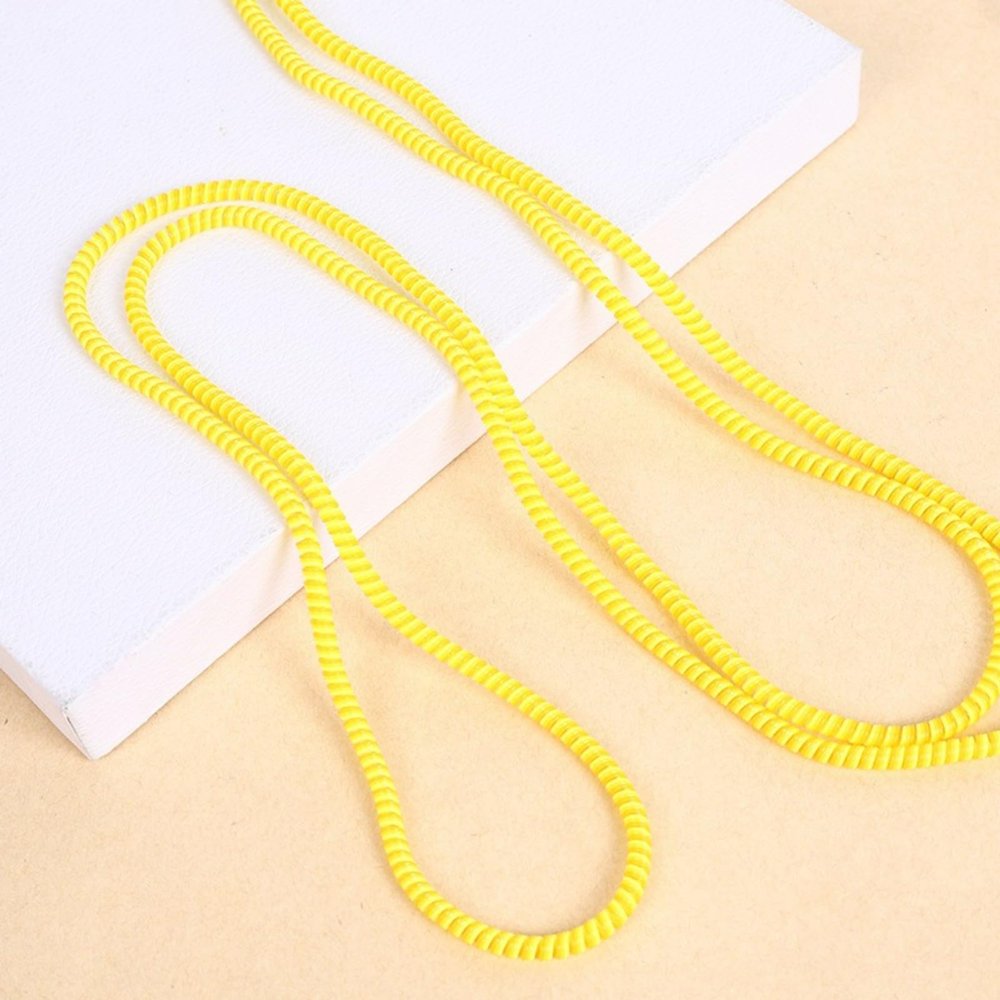 1.4 Meters 1.6 Meters Data line Protection(Yellow + Orange 1.4 Meters 5 Pieces)