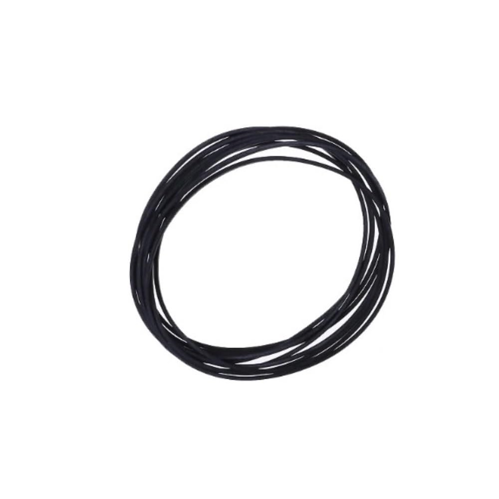 RGKOUZ 10pcs Rubber Cassette Tape Replacement Drive Belts - 1.2mm Width for Cassette Players and Tape Recorders(120mm)