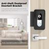 Kronabelle Secure Video Doorbell Mount with Anti-Theft Bracket, No-Drill Easy Installation, Dustproof Holder for Home and Rentals view 3