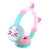 JBUNION Cat Ear Kids Headphones, Bluetooth Wireless Headphones for Kids, 85dBA Volume Limited, FunShare, Girls Toddlers Children Headset for School/Learning/iPad/Travel view 2