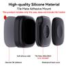 4 Pack Adhesive Mount for Life360 Tile Mate Bluetooth Tracker, Silicone Waterproof Case for Tile Tracker with 3M Adhesive Sticker Stick on Car/Bike/Luggage, Hidden Full Protective Holder Anti-Lost view 3