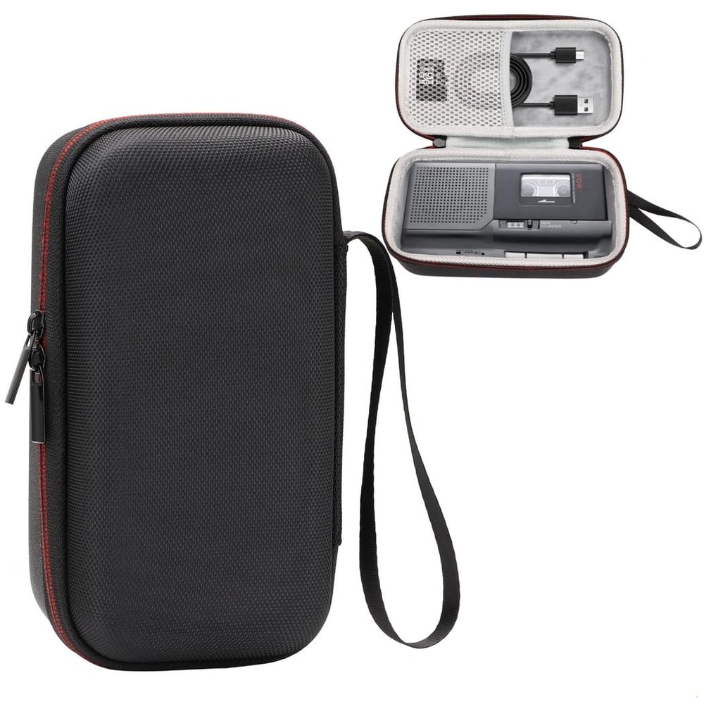 Kronabelle Zoom H6/H4N Pro Recorder Case, Storage Box with Mesh Pocket for Accessories, Hard Shell Design for Protection