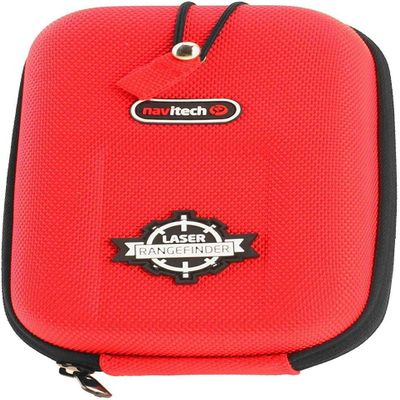 Navitech Red EVA Hard Case/Rangefinder Cover Compatible with AOFAR GX10 Golf Rangefinder