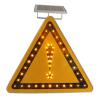 Solar-Yellow Triangle Danger Warning Signs 27.5 Inches Rust-Free Aluminum Street Sign Warning Reflective Easy To Install view 1