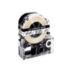 1 PK 12mm ST12KW SS12KW SD12KW SC12GW SC12YW SC12BW SC12RW Label Tape Compatible with Label Printers Like LW300 SR150 LW400 and Similar Models(Black on Clear) view 1