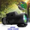 40X60 High Power BAK4 Prism Low NightScope Waterproof HD Telescope Work as Telescope with Metal Tripod 40x Magnification Zoom Lens Telescope view 2