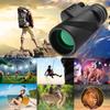 10x42 for Adults Kids, HD Compact High Power Waterproof Monocular Scope with Smartphone Holder Tripod for Bird Watching Hunting Hiking Travel Camping view 4