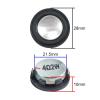 ZVHZQEMMT 1 INCH 2W Mini 28mm Speaker PU Side Full Range Sound Midrange bass MP3 Speaker Round 4Ohm 2PCS Lucky view 3
