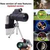 , 12X50 Adults with Tripod HD Monocular New Generation with Smartphone Portable Telescope for Adult Bird Watching Outdoor Travel Sightseeing view 2
