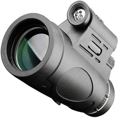 ,12x50 High Definition Telescope Monocular Waterproof Telescope Clear Telescopes,Smartphone Holder,Tripod for Bird Watching,Hiking,Camping