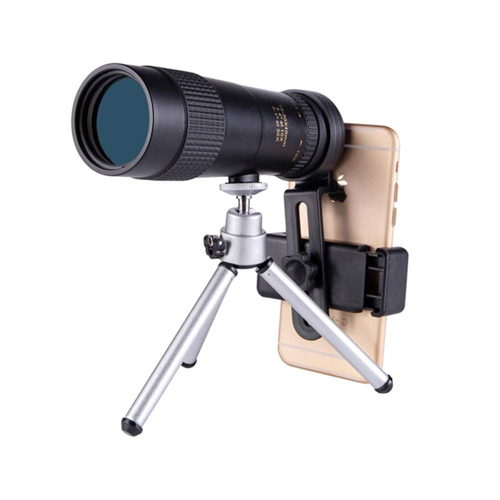 10-3040mm Continuous Zoom Monocular High-Definition High-Power TelescopeConcert Can Be Connected to A Mobile Phone to Take Pictures of Mini Adult Telescopes