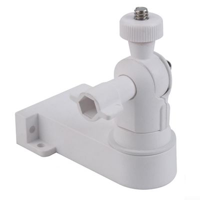 Aluminum Wall Mounting Bracket for HD Cameras, Compatible with Various Indoor Outdoor Installations (White)