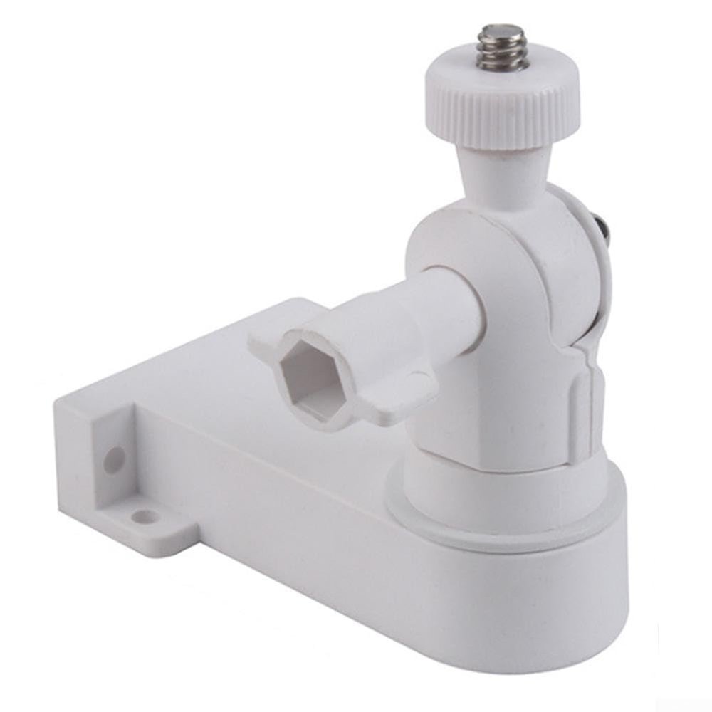 Aluminum Wall Mounting Bracket for HD Cameras, Compatible with Various Indoor Outdoor Installations (White)