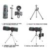 Telescope for Kids Telescopes for Adults Telescope, Continuous Zoom Zoom HD Mobile Phone Monoculars view 4