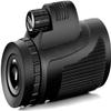 , 12x42 High Power Prism Monocular HD Dual Focus Scope Portable Waterproof Fogproof with Smartphone Holder & Tripod for Bird Watching Hunting Camping view 2