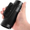 , 12x42 High Power Prism Monocular HD Dual Focus Scope Portable Waterproof Fogproof with Smartphone Holder & Tripod for Bird Watching Hunting Camping view 3