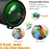 , 12x42 High Power Prism Monocular HD Dual Focus Scope Portable Waterproof Fogproof with Smartphone Holder & Tripod for Bird Watching Hunting Camping view 4