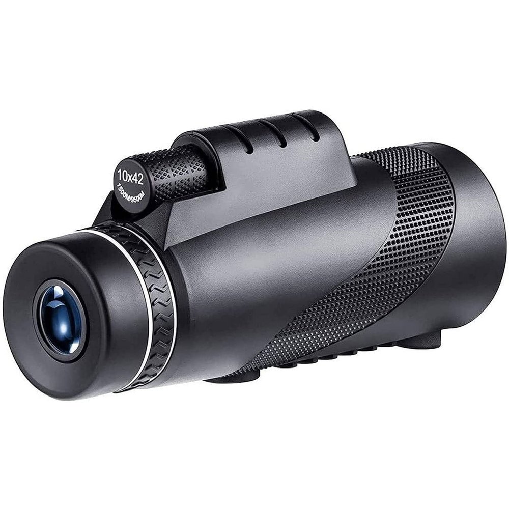 - 10X42 High Power for Bird Watching, Waterproof HD with Tripod, FMC BAK4 Prism, Hunting, Sports