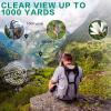 , 12x42, HD High Power BAK4 Prism Lens Monocular Compact Life Waterproof Monocular for Adult Bird Watching Outdoor Travel Sightseeing Bird Watching view 4