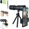 4K 10-300X40mm Super Telephoto Zoom Portable Outdoor,High Power HD Lightweight Telescope Lens Focus Prism Monocular Binoculars for Adult Bird Watching Outdoor Travel view 1
