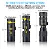 4K 10-300X40mm Super Telephoto Zoom Portable Outdoor,High Power HD Lightweight Telescope Lens Focus Prism Monocular Binoculars for Adult Bird Watching Outdoor Travel view 3