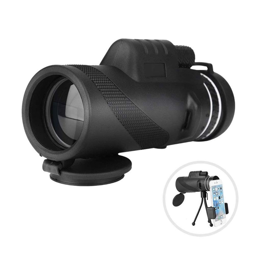 Monoculars Telescope High Power Telescopes, 40X60 Super Telephoto Zoom for Travel Bird Watching, Concerts, Football Matches for Adult Bird Watching Outdoor Travel Sight Binoculars