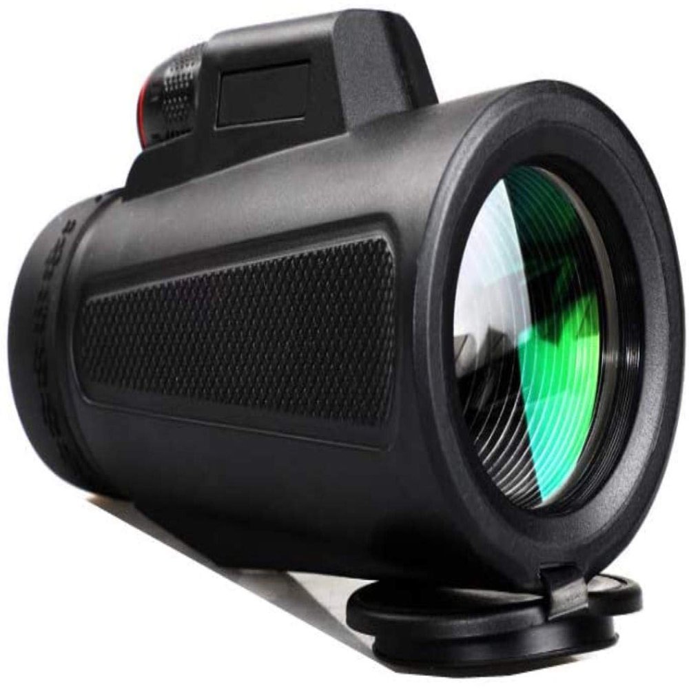 , 10X42, High Power BAK4 Prism Lens Compact Portable Life Waterproof Monocular for Adult Bird Watching Outdoor Travel Sightse