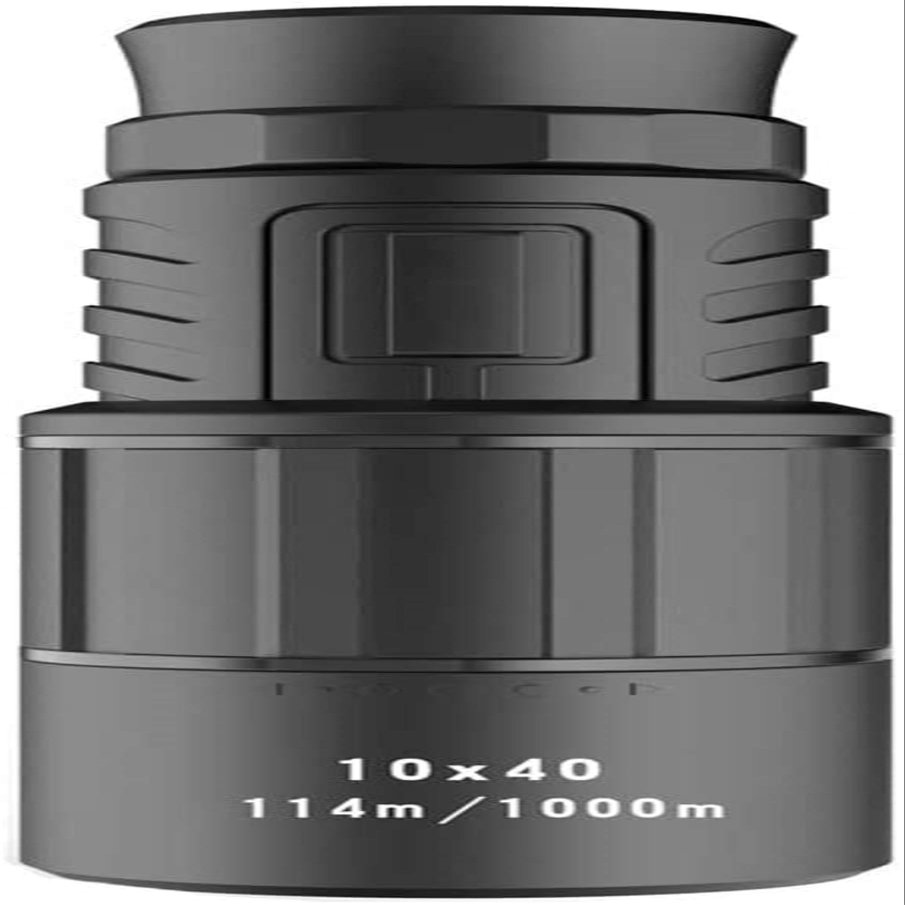 , 10x40, Portable Monocular Compact and Tripod 18mm Large View Eyepiece BAK4 Prism Lens Monoculars for Adult Bird Watching Outdoor Travel Sightse