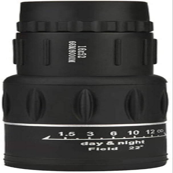 Telescopes for Adults, High Magnification 16X52 Monocular High-Definition Telescope Suitable for Bird Watching Camping W