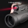High Definition 12 * 50 Waterproof Mini Portable Military Zoom Scope for Travel Hunting Camera Telescope for Adult Bird Watching Outdoor Hunting Travel S view 4