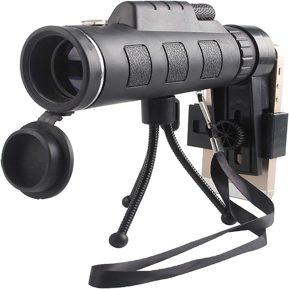 , 40x60 ED Glass Monocular- Ultra HD Multi-Coated Waterproof BAK4 Prism for Adult Bird Watching Outdoor Travel Sightseeing