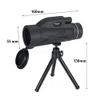 80x100 Magnification Hiking Lens Portable Night Vision Binoculars Zoom Camping Waterproof Camera view 3