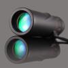 , 10x25 HD Monocular Professional Telescope Focus Green Film Pocket Spyglass for Tourism Scope view 3