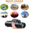 , 40X60 High Power Prism, Waterproof Fog - Proof Shockproof Scope - BAK4 Prism FMC for Bird Watching Hunting Camping Travelling Wildlife Secenery, Black view 3