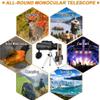 40x60 High Power Monocular Zoom IPX5 Waterproof with BAK4 Prism Telescope Phone Scope for Adult Bird Watching, Outdoor Huntin view 2