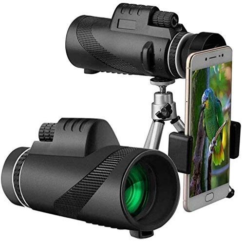 HD Monocular New Generation with Smartphone Portable Telescope for Bird Watching Monocular Hunting Hiking Boat Fishing for Adult Bird Watching Outdoor Hunting