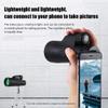 , 10x50 Mini Portable Coordinate Ranging Low-Light Nitrogen Waterproof Travel Outdoor Telescope Connect Mobile Phone for Adult Bird Watching Outdoor view 2