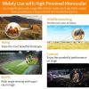 40X60 Zoom HD Universal Phone Waterproof + Tripod Clip for Bird Watching Outdoor Hunting Camping - view 2