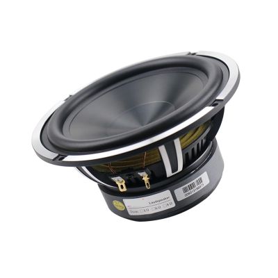 ZVHZQEMMT 6.5 inch Waterproof Woofer Speaker Horn Cast Aluminum Basin Frame Bass Shock Ceramic Basin 4OHM 50W 46HZ 1PCS Lucky
