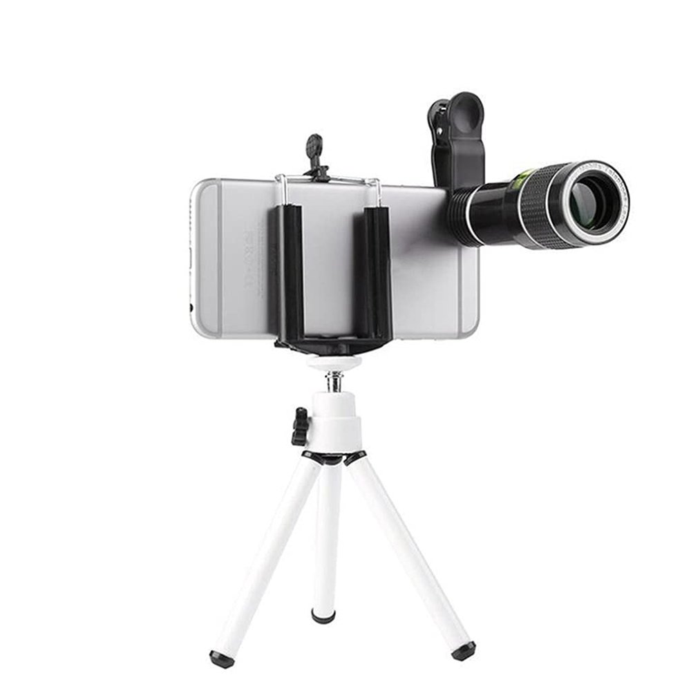 20x Zoom Universal Smartphone Optical Camera Monocular Camping Sports Telephoto Clip Telescope Lens