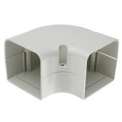 3" SpeediChannel 90-De Flat Bend (Natural)