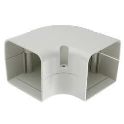 3" SpeediChannel 90-De Flat Bend (Natural)
