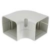 3" SpeediChannel 90-De Flat Bend (Natural) view 1