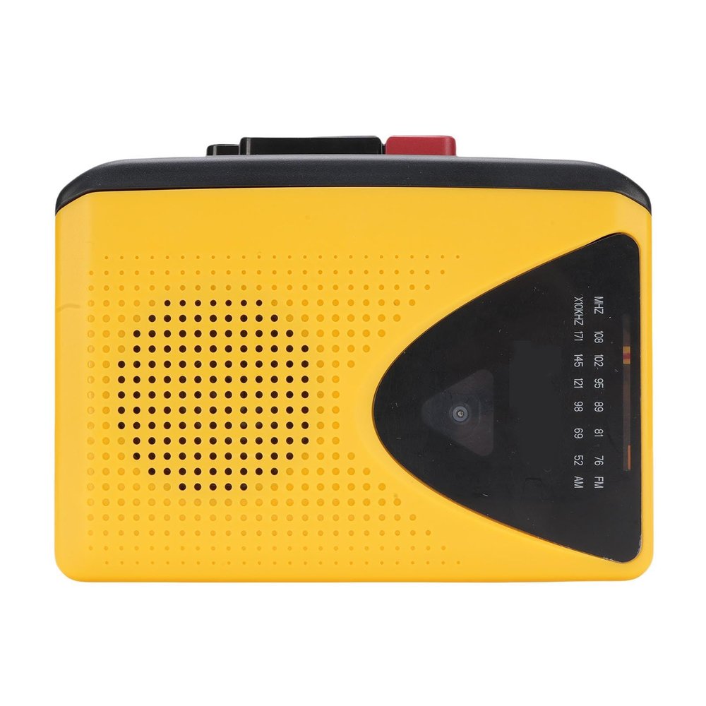Bewinner Retro Cassette Recorder Player with AM FM Radio, Portable Tape Recorder for Blank Tapes, Built in Speaker, Headphone Jack & Mic, Compact Gift for Music Lovers