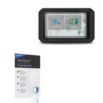 BoxWave Screen Protector Compatible with Garmin Fleet 770 - ClearTouch Crystal ToughShield 9H (2-Pack), Clear 9H Tough Flexible Film Screen Protector