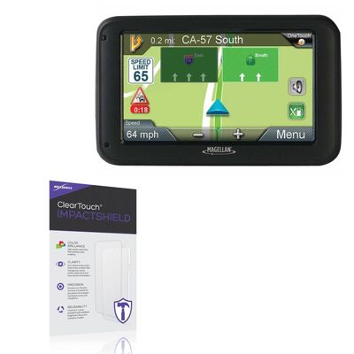 BoxWave Screen Protector Compatible with Magellan Roadmate 7732T-LM - ClearTouch ImpactShield (2-Pack), Impenetrable Screen Protector Flexible Film
